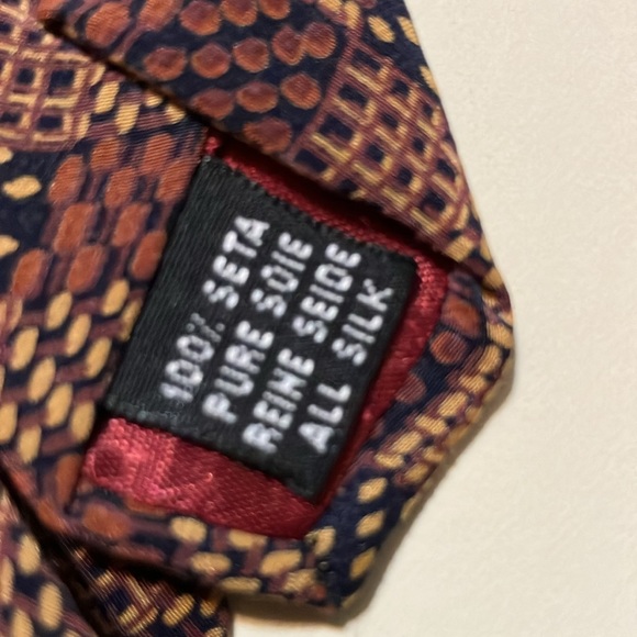 Salary Silk Tie Made in Italy - Picture 5 of 6